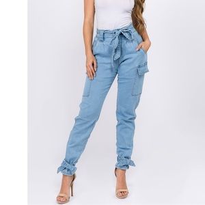 denim joggers womens canada